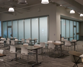 Acousti Clear Frosted Glass in Fort Myers