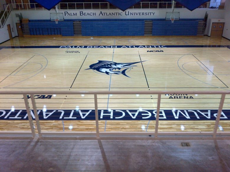 Palm Beach Atlantic University's gym