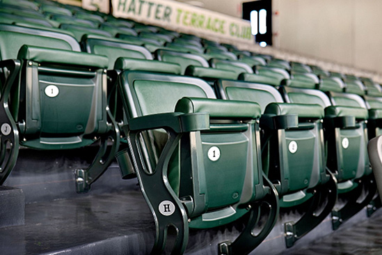 fixed stadium seating